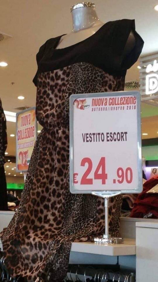 Vestito Escort Leopardato