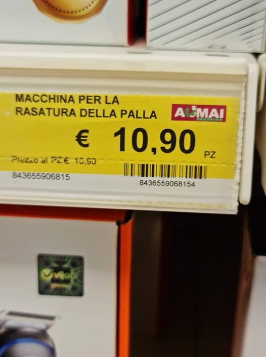 Macchina per la rasatura della palla