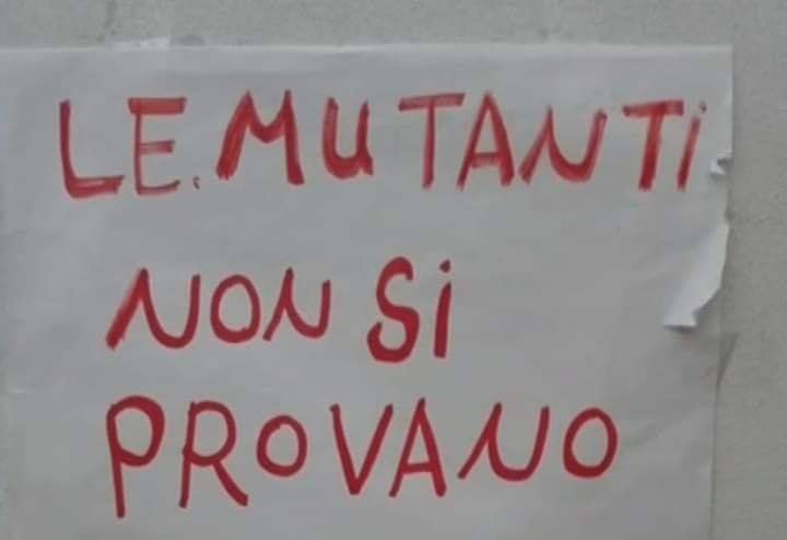 Le mutanti non si provano