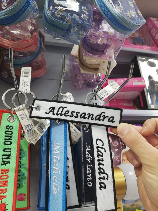 Portachiavi personalizzato col tuo nome: Allessandra