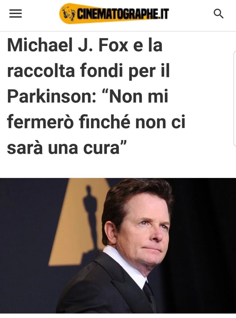 Michael J. Fox e la raccolta fondi per il Parkinson: “Non mi fermerò finché non ci sarà una cura”