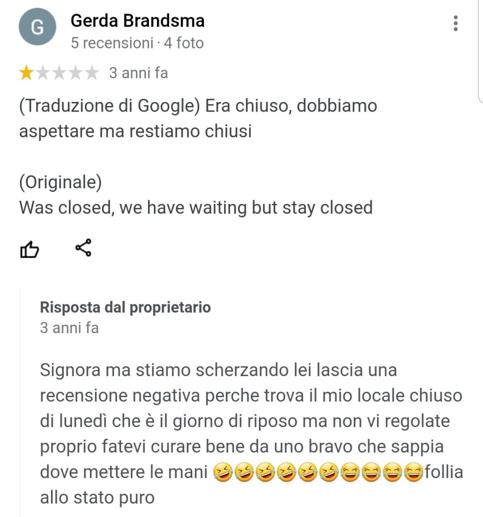 Era chiuso, quindi aspettiamo (per sempre) e poi SBAM